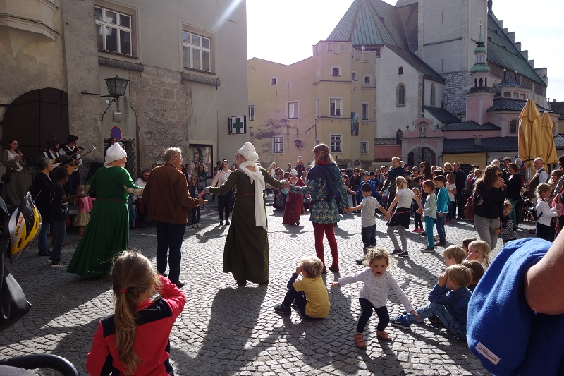 Historisches Tanzen von Ausfall in Hall in Tirol